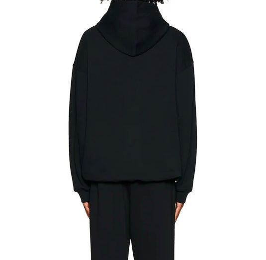 Madelyn Black Tracksuit Hoodie
