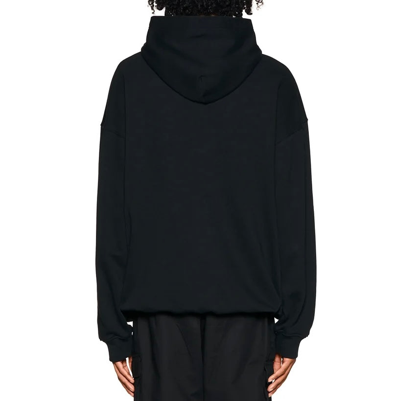 BURNING FLOWER BLACK HOODIE